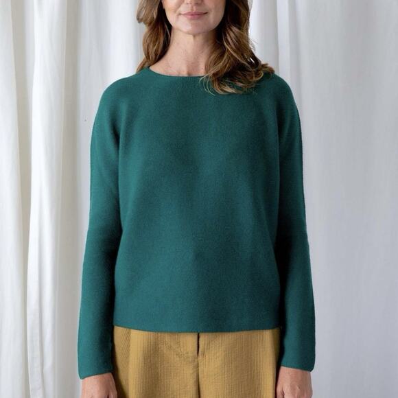 CHRISTIAN WIJNANTS Kopan Merino Wool Sweater In Pine Green Size M - Picture 1 of 9